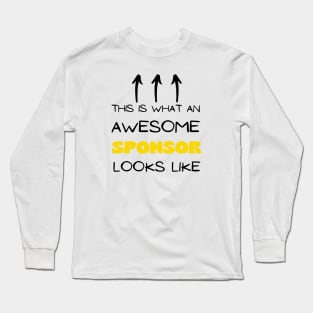 Awesome AA Sponsor Long Sleeve T-Shirt